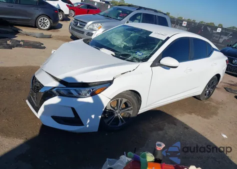 2022 Nissan Sentra Sv Xtronic Cvt из США, поврежденный, VIN 3N1AB8CV5NY255182